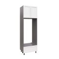 Custom order unfinished cabinet UDOC3096 and DB30t White