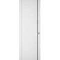 Hidden Barn | Planum 0017 Natural Veneer | Sturdy Finished Flush Modern Doors | Magic Concealed Sliding Set 28" x 96" White