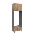 Custom order unfinished cabinet UDOC3096 and DB30t Natural Teak
