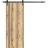 Sliding Barn Door with Hardware | Planum 0016 Natural Veneer and Aluminum Strips | 6.6FT Rail Hangers Sturdy Set | Modern Solid Panel Interior Doors Oak