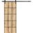 Sliding Barn Door with Hardware | Planum 0015 Oak and Aluminum Strips | 6.6FT Rail Hangers Sturdy Set | Modern Solid Panel Interior Doors Oak