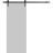 Sliding Barn Door with Hardware | Planum 0010 Primed | 6.6FT Rail Hangers Sturdy Set | Modern Solid Panel Interior Doors Matte Grey