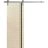 Sliding Barn Door with 6.6ft Hardware | Planum 0011 Matte Grey and Aluminum Strips | Rail Hangers Sturdy Silver Set | Modern Solid Panel Interior Doors Natural Veneer