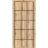 Sliding Closet Bi-fold Doors | Planum 0015 Oak and Aluminum Strips | Sturdy Tracks Moldings Trims Hardware Set | Wood Solid Bedroom Wardrobe Doors Oak