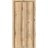 Sliding Closet Bi-fold Doors | Planum 0010 White Silk | Sturdy Tracks Moldings Trims Hardware Set | Wood Solid Bedroom Wardrobe Doors  Oak