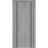 Sliding Closet Bi-fold Doors | Planum 0016 Walnut and Aluminum Strips | Sturdy Tracks Moldings Trims Hardware Set | Wood Solid Bedroom Wardrobe Doors Concrete