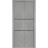 Sliding Closet Bi-fold Doors | Planum 0014 Natural Veneer and Aluminum Strips | Sturdy Tracks Moldings Trims Hardware Set | Wood Solid Bedroom Wardrobe Doors Concrete
