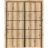Sliding Closet Bypass Doors | Planum 0015 Concrete and Aluminum Strips | Sturdy Rails Moldings Trims Hardware Set | Wood Solid Bedroom Wardrobe Doors Oak