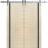 Sliding Double Barn Doors with Hardware | Planum 0011 Concrete and Aluminum Strips | Silver 13FT Rail Hangers Sturdy Set | Modern Solid Panel Interior Hall Bedroom Bathroom Door Natural Veneer