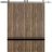 Sliding Double Barn Doors with Hardware | Planum 0012 Oak and Aluminum Strips | Silver 13FT Rail Hangers Sturdy Set | Modern Solid Panel Interior Hall Bedroom Bathroom Door Walnut