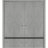 Sliding Closet Double Bi-fold Doors | Planum 0012 Concrete and Aluminum Strips | Sturdy Tracks Moldings Trims Hardware Set | Wood Solid Bedroom Wardrobe Doors Concrete