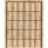 Planum Solid French Double Doors | Planum 0015 Natural Veneer and Aluminum Strips | Wood Solid Panel Frame Trims | Closet Bedroom Sturdy Doors Oak