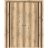 Sliding Double Pocket Door with Frames | Planum 0011 White Silk and Aluminum Strips | Kit Trims Rail Hardware | Solid Wood Interior Bedroom Bathroom Closet Sturdy Doors Oak