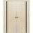 Sliding Double Pocket Door with Frames | Planum 0011 White Silk and Aluminum Strips | Kit Trims Rail Hardware | Solid Wood Interior Bedroom Bathroom Closet Sturdy Doors Natural Veneer