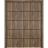 Modern Double Pocket Doors | Planum 0015 Concrete and Aluminum Strips | Kit Trims Rail Hardware | Solid Wood Interior Bedroom Sliding Closet Sturdy Door Walnut