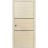 Sliding French Pocket Door with | Planum 0014 Natural Veneer and Aluminum Strips | Kit Trims Rail Hardware | Solid Wood Interior Bedroom Sturdy Doors Natural Veneer