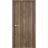 Modern Solid Interior Door with Handle | Planum 0010 Chocolate Ash | Single Regural Panel Frame Trims | Bathroom Bedroom Sturdy Doors Walnut