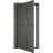 Interior Pivot Door / Planum 0010 Walnut / Single Flush Panel Frame Magnetic Lock / Bathroom Bedroom Modern Doors 30" x 80" Concrete