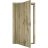 Interior Pivot Door / Planum 0010 Walnut / Single Flush Panel Frame Magnetic Lock / Bathroom Bedroom Modern Doors 30" x 80" Oak