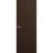 Modern Solid Hidden Door with Handle | Planum 0010 Primed with Silver Hidden Frame | Hinges Lock Handle | Modern Wardrobe Wood Solid Doors Noce