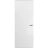 Modern Solid Hidden Door with Handle | Planum 0010 Primed with Black Hidden Frame 36" x 108" Left-hand Outswing Black Frame | Concealed Hinges Lock Handle | Modern Wardrobe Wood Frameless Doors Primed