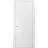Modern Solid Interior Door with Handle | Planum 0010 Chocolate Ash | Single Regural Panel Frame Trims | Bathroom Bedroom Sturdy Doors White