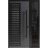 Front Exterior Aluminum Door / Ronex 0633 Grey / Prehung Entry Steel Metal Modern Painted W36+12"xH80" Left-hand Inswing Grey
