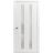Sliding Closet Bi-fold Doors | Planum 0660 Painted White with Frosted Glass | Sturdy Tracks Moldings Trims Hardware Set | Wood Solid Bedroom Wardrobe Doors  Painted White