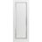 Slab Barn Door Panel | Planum 0888 Painted White with Frosted Glass | Sturdy Finished Flush Modern Doors | Pocket Closet Sliding-36" x 80" Painted White