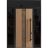 Front Exterior Prehung Steel Door / Ronex 1055 Teak 96" / 2 Sidelight and Transom Window Sidelite / Entry Metal Modern Painted W12+36+12" x H96+16" Left hand Inswing Oak