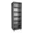 36" x 84" Utility Cabinet-Four Door-with White Gloss door Grey