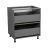 24" Base Cabinet-Double Door-Two Drawer-with White Gloss door Grey
