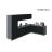 Kitchen Prestige Collection Gray & White Gloss Color Base Size 11Ft Wide Black