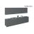 Kitchen Signature Collection White Matte Color Base Size 13Ft Wide Gray