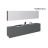 Kitchen Signature Collection White Matte Color Base Size 13Ft Wide Gray & White Gloss