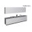 Kitchen Signature Collection White Matte Color Base Size 13Ft Wide White Gloss