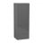 9" x 42" Wall Cabinet-Single Door-with Natural Teak door Grey