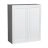 36" x 36" Wall Cabinet-Double Door-with Black Matte door White