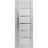 Slab Barn Door Panel | Quadro 4088 Ginger Ash with Frosted Glass | Sturdy Finished Doors | Pocket Closet Sliding Light Grey Oak