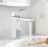 Chrome Bathroom Faucet, Single Handle Bathroom Faucet for Sink 1 Hole, Lavatory Vanity Tap Chrome