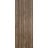 Slab Barn Door Panel | Planum 0016 Walnut and Aluminum Strips | Sturdy Finished Flush Modern Doors | Pocket Closet Sliding-18" x 84" Walnut