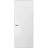 Modern Solid Hidden Door with Handle | Planum 0010 Primed with Black Hidden Frame 24" x 84" Right-hand Inswing Black Frame | Hinges Lock Handle | Modern Wardrobe Wood Solid Doors Primed