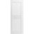 Slab Door Panel 32 x 84 inches / Mela 7444 White Silk / Modern Finished Doors / Pocket Closet Sliding Barn White