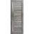 Slab Barn Door Panel | Quadro 4088 Ginger Ash with Frosted Glass | Sturdy Finished Doors | Pocket Closet Sliding Nebraska Grey