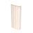 Fluted Trims with Square Rosettes for Interior Doors, Painted Grey, Up to 84x84” Doors Painted Creamy