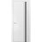 Modern Wood Interior Door with Hardware | Planum 0011 Natural Veneer and Aluminum Strips | Single Panel Frame Trims | Bathroom Bedroom Sturdy Doors White