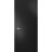 Modern Solid Interior Door with Handle | Planum 0010 Chocolate Ash | Single Regural Panel Frame Trims | Bathroom Bedroom Sturdy Doors Black Matte