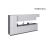Kitchen Imperial Collection Black & White Gloss Color Base Size 15Ft Wide White Matte