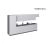 Kitchen Imperial Collection Black & White Gloss Color Base Size 15Ft Wide White Gloss