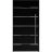 Front Exterior Pivot Prehung Aluminum Door / Axis 1115 Matte Black / Entry Metal Modern W50" x H100" Left-hand Inswing Black Matte